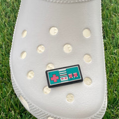 NES Contoller Clog Charm - SarenaTealDesigns