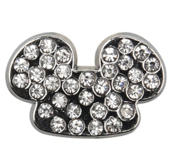 Rhinestone Mouseketeer Ears Watch Band Charm - SarenaTealDesigns