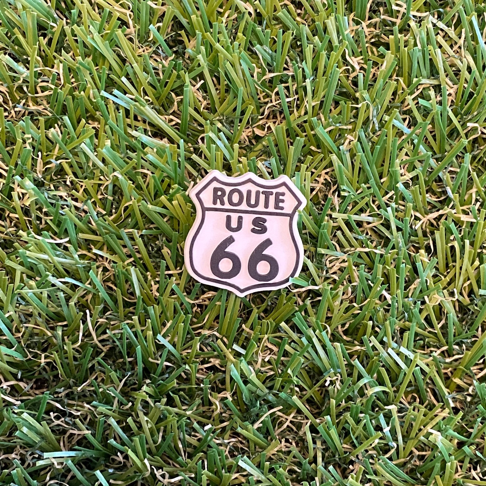 Route 66 Clog Charm - SarenaTealDesigns