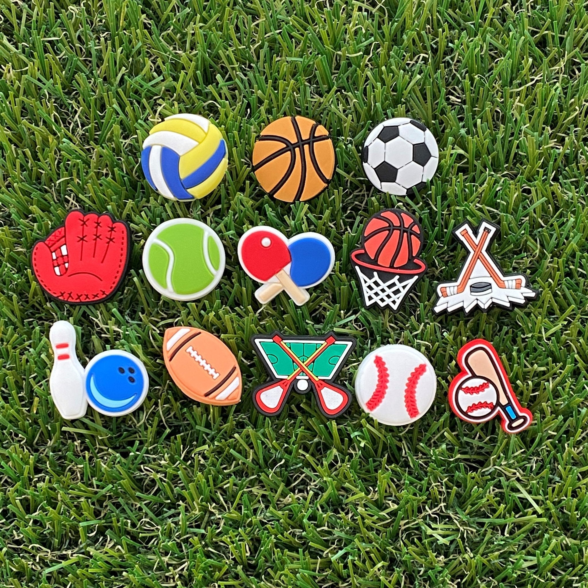 Sports Clog Charms - SarenaTealDesigns