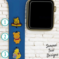 Winnie the Pooh Watch Band Charm - SarenaTealDesigns